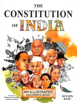 Book cover: The Constitution of India