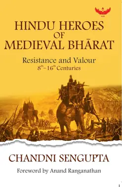 Book cover: Hindu Heroes of Medieval Bharat